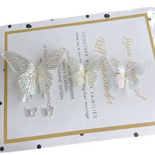 将图片加载到图库查看器，10pcs Magical Transparent Butterfly-Wholesale DIY Accessories
