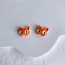 将图片加载到图库查看器，10pcs Lovely Cat &amp; Monster Straight Hole Beads - Wholesale DIY Accesories
