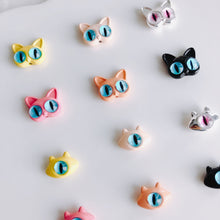 将图片加载到图库查看器，10pcs Lovely Cat &amp; Monster Straight Hole Beads - Wholesale DIY Accesories
